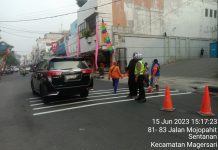 Polresta Mojokerto Pasang Speed Trap Antisipasi Balap Liar di Tengah Kota