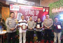 Kompetisi Stand Up Comedy Polda Jatim Meriahkan Hari Bhayangkara ke-77 tahun 2023