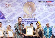 RSUD Grati Kabupaten Pasuruan Raih Penghargaan The Best Achievement and Performing Award 2023
