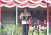 Karoops Pimpin Pelantikan Pengambilan Sumpah Diktuk Bintara Polri Gelombang I T.A 2023 SPN Polda Jatim
