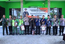Harkamtibmas Polres Bojonegoro Gelar Cangkrukan Kamtibmas Bareng Warga