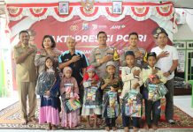 Bakti Presisi Polri, Polres Pasuruan Bersama AJPB Beri Santunan Anak Yatim