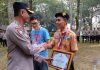Delegasi Polres Pacitan Raih Juara 1 Lomba Cerdas Cermat Pada Kemah Bakti Pancasila