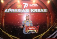Juara 2 Nasional Lomba Layanan Polisi 110 Kapolresta Malang Kota Terima Penghargaan Dari Kapolri