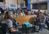 Polres Bondowoso Ngopi Bareng Dengan Klub Motor Sampaikan Himbauan Tertib Berlalulintas