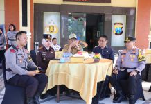 Polisi Larang Pesilat Konvoi, Pelaksanaan Suroan di Magetan Lancar dan Kondusif