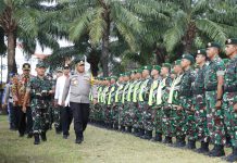 Amankan Suro 2023 Hari Kedua, Polres Madiun Kota Perketat Penjagaan Menuju Padepokan PSHT