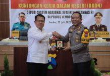 Sekjen Wantannas RI Apresiasi Kinerja Polres Jember