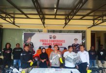 Polres Jember Berhasil Ungkap Komplotan Curanmor, 4 Pelaku Diamankan