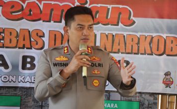 Kapolres Probolinggo Resmikan Kampung Tangguh Bebas Narkoba di Tiga Kecamatan