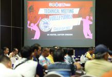 Pastikan Kesiapan Turnamen Voli Kapolri Cup 2023 seri 2, Panitia Adakan Tehnical Meeting