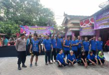Polisi RW di Ngawi Peduli ODGJ Kunjungi Panti Rehabilitasi Beri Motivasi