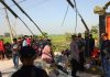 Anggota Pagar Nusa Nataan Lamongan Sukarela Bongkar Tugu, Kapolres Lamongan Beri Apresiasi
