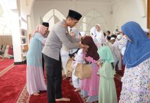 Polri Peduli, Polres Pasuruan Gelar Do’a Bersama Dan Santunan Anak Yatim