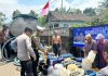 Sambut Hari Lalu Lintas Bhayangkara Ke-68, Polres Pasuruan Salurkan Air Bersih Untuk Masyarakat