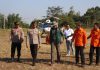 Tinjau Fenomena Alam Karhutla, Kapolres Pasuruan Terima Kunjungan Kabid Operasional BNPB