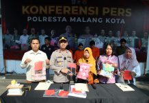 Polresta Malang Kota Berhasil Bongkar Sindikat Perdagangan Bayi