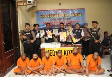Polisi Berhasil Menangkap Sindikat Narkoba di Kota Kediri, Tujuh Tersangka Diamankan