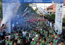 Peringati HUT Lantas, Polres Probolinggo Kota Gelar Lari Tretan Zebrun 6,8K Dengan Ratusan Runner
