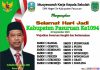 Ketua MKKS SMKN Se-Kabupaten Pasuruan Mengucapkan Selamat Hari Jadi Kabupaten Pasuruan Ke-1094