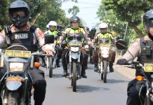 Memasuki Tahapan Pemilu 2024 Polres Blitar Mantapkan Situasi Kamtibmas dengan Patroli Dialogis