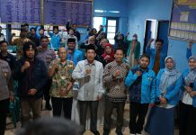 Memasuki Tahapan Pemilu 2024 Polres Kediri Kota Bersama KNPI Ajak Kaum Melenial Bijak Bermedsos