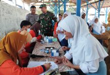Sinergitas Polres Probolinggo Kota Bersama Kodim 0820 Salurkan Vitamin Tekan Stunting
