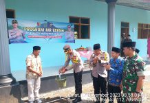 Jumat Curhat, Kapolres Pasuruan Resmikan Bantuan Air Bersih Untuk Masyarakat Desa Pager Purwosari