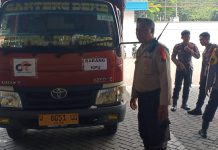 Polrestabes Surabaya Siagakan Personel Pengamanan Gudang Penyimpanan Logistik Pemilu 2024