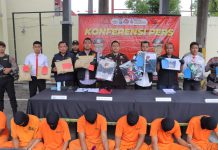 Polres Tulungagung Ungkap Kasus Kekerasan 8 Tersangka Diamankan
