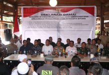 Seluruh Elemen Masyarakat Deklarasi Ciptakan Bitung Damai