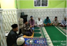Jaga Kondusifitas Jelang Pemilu, AKP Hudi Supriyanto Berikan Himbauan Kamtibmas di Desa Pager Purwosari