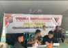 Polda Sumut Dirikan Tenda Serba Guna Bantu Anak-Anak Korban Longsor Humbahas Ujian Semester