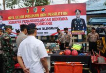 Polres Tulungagung Siapkan Personel Gabungan Antisipasi Bencana Hidrometeorologi