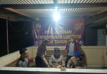 Polres Pamekasan Siagakan Personel 24 jam di Kantor KPU dan Gudang Logistik Pemilu 2024