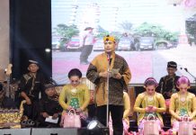 Untuk Pemilu Damai, Polres Lamongan Gelar Malam Bulan Bakti Budaya Nusantara