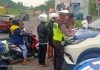 Tertibkan Pengendara Polres Bangkalan Lakukan Tilang Manual