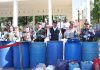 Di Lamongan, 2.500 liter Miras dan Ratusan Knalpot Brong Dimusnahkan Jelang Nataru