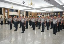 Kapolri Naikan Pangkat 45 Pati Polri, Ada Satu Polwan Jadi Jenderal