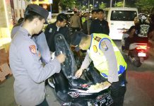 Polres Pelabuhan Tanjungperak Gelar Razia di Suramadu untuk Harkamtibmas saat Nataru