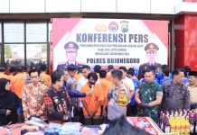 Polres Bojonegoro Berhasil Amankan 7 Pelaku Penganiayaan dan Pembacokan Remaja