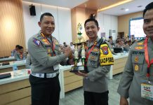Berhasil Tekan Angka Laka Lantas Polres Bojonegoro Raih Penghargaan dari Kapolda Jatim