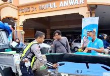 Cepat Dekat dan Bersahabat, Patwal Polresta Malang Kota Kawal Pasien Darurat