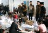 Kapolres Mojokerto Kota Bersama Walikota Kunjungi Gudang KPU Pastikan Logistik Aman