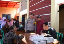 Jalankan Program NCS, Polres Nganjuk Gelar Bakti Sosial dan Pengobatan Gratis untuk Warga Nglaban