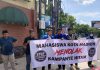 PMII Madiun Turun ke Jalan Bentuk Keprihatinan dan Tolak Kampanye Hitam