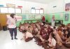 Polres Bondowoso Libatkan Tim Trauma Healing Ajak Anak – anak Lupakan Bencana Angin Puting Beliung