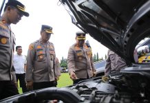 Kapolres Ngawi Cek Kendaraan Dinas, Pastikan Siap Amankan Pemilu 2024