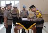 Kapolres Pasuruan Pimpin Upacara Pelantikan Kapolsek Puspo