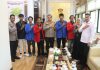 Bersama Organisasi Mahasiswa Kapolres Nganjuk Laksanakan Program Nusantara Cooling System